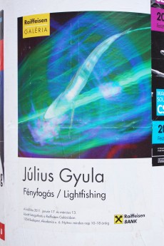 Poster of the exhibition "Lightfishing"
